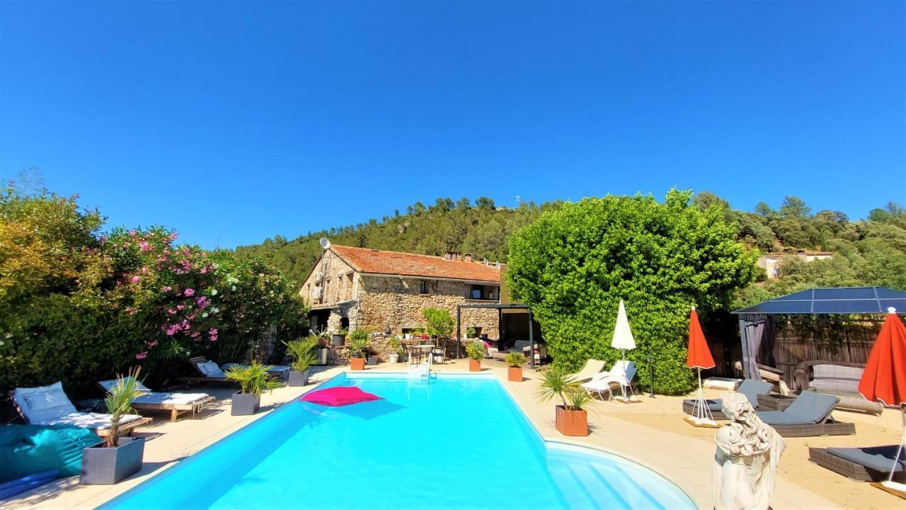 Bed and Breakfast La Bergerie Du Moulin (Adults Only) Taradeau Exterior foto