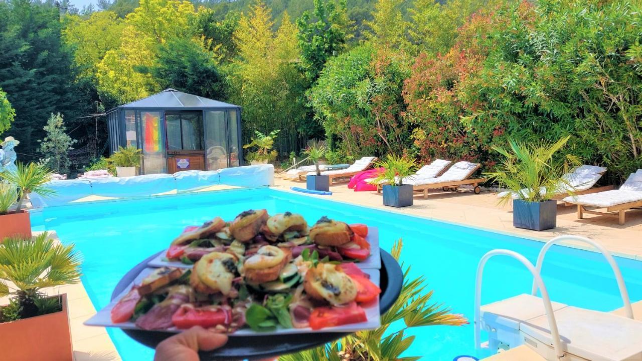 Bed and Breakfast La Bergerie Du Moulin (Adults Only) Taradeau Exterior foto