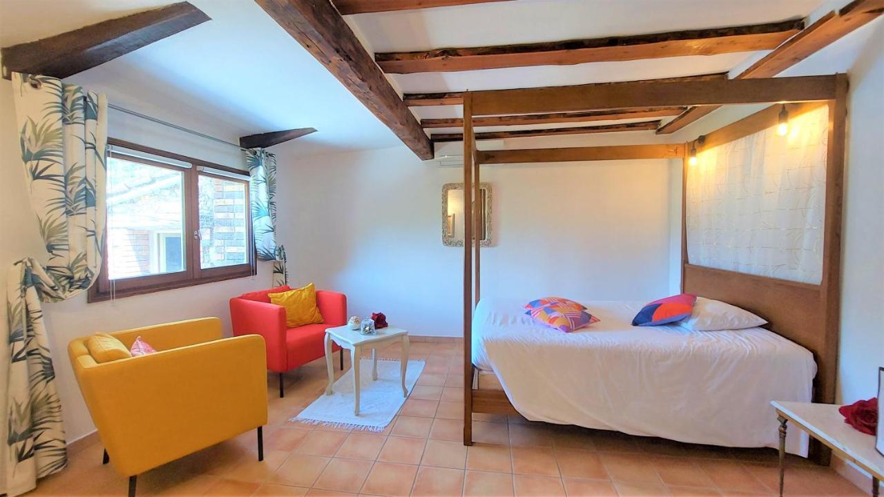 Bed and Breakfast La Bergerie Du Moulin (Adults Only) Taradeau Exterior foto