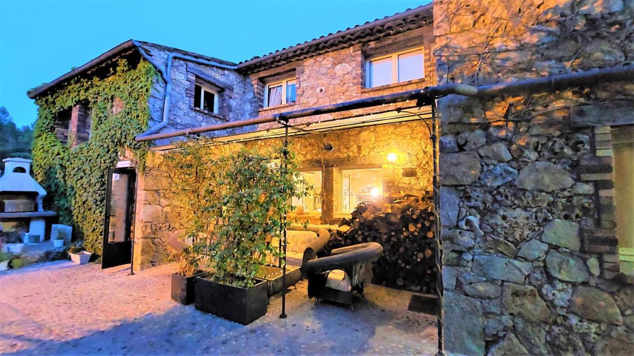 Bed and Breakfast La Bergerie Du Moulin (Adults Only) Taradeau Exterior foto
