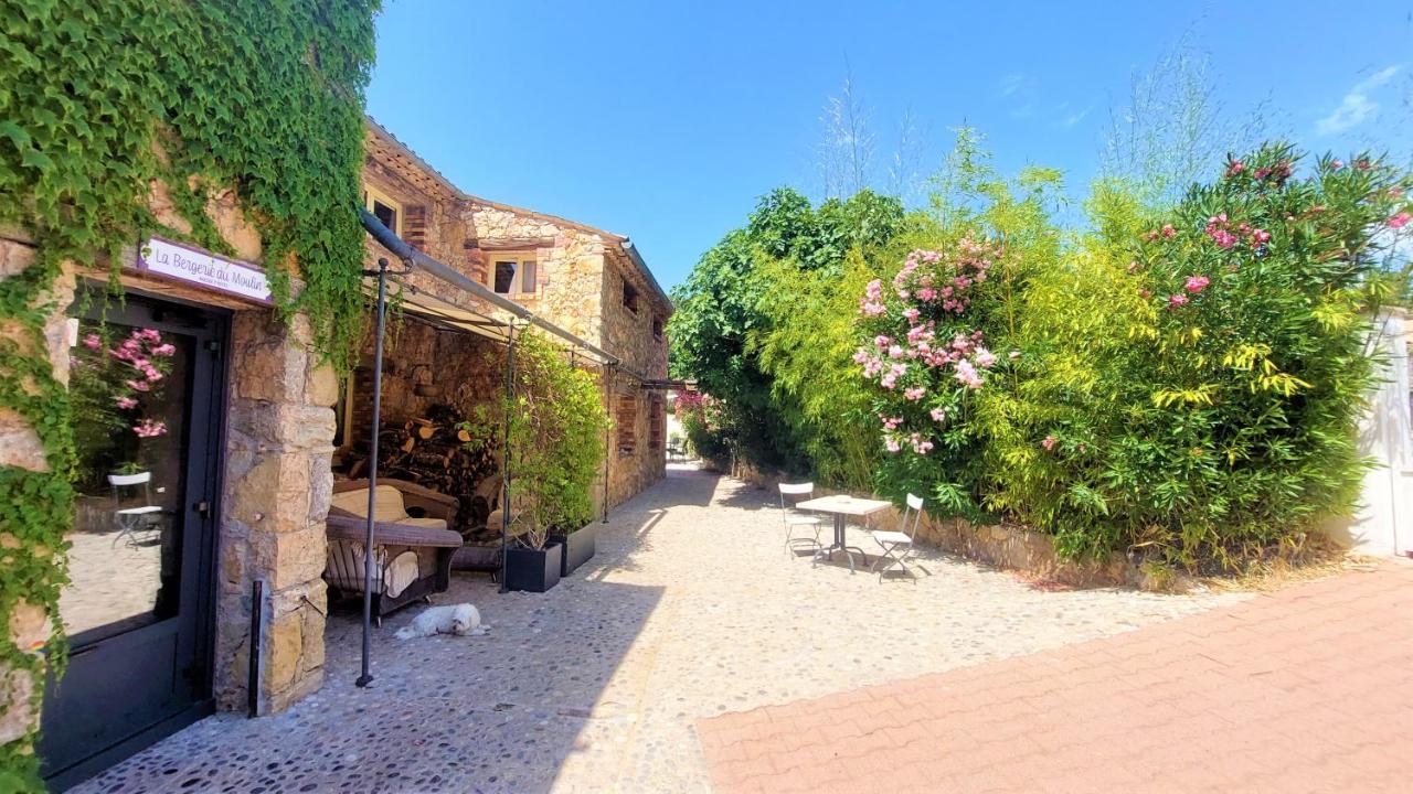 Bed and Breakfast La Bergerie Du Moulin (Adults Only) Taradeau Exterior foto
