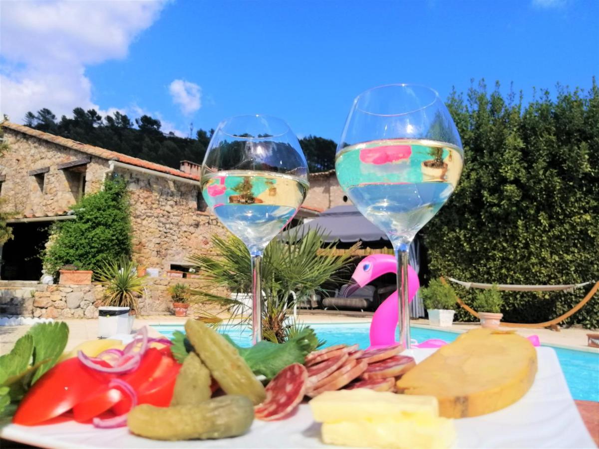 Bed and Breakfast La Bergerie Du Moulin (Adults Only) Taradeau Exterior foto