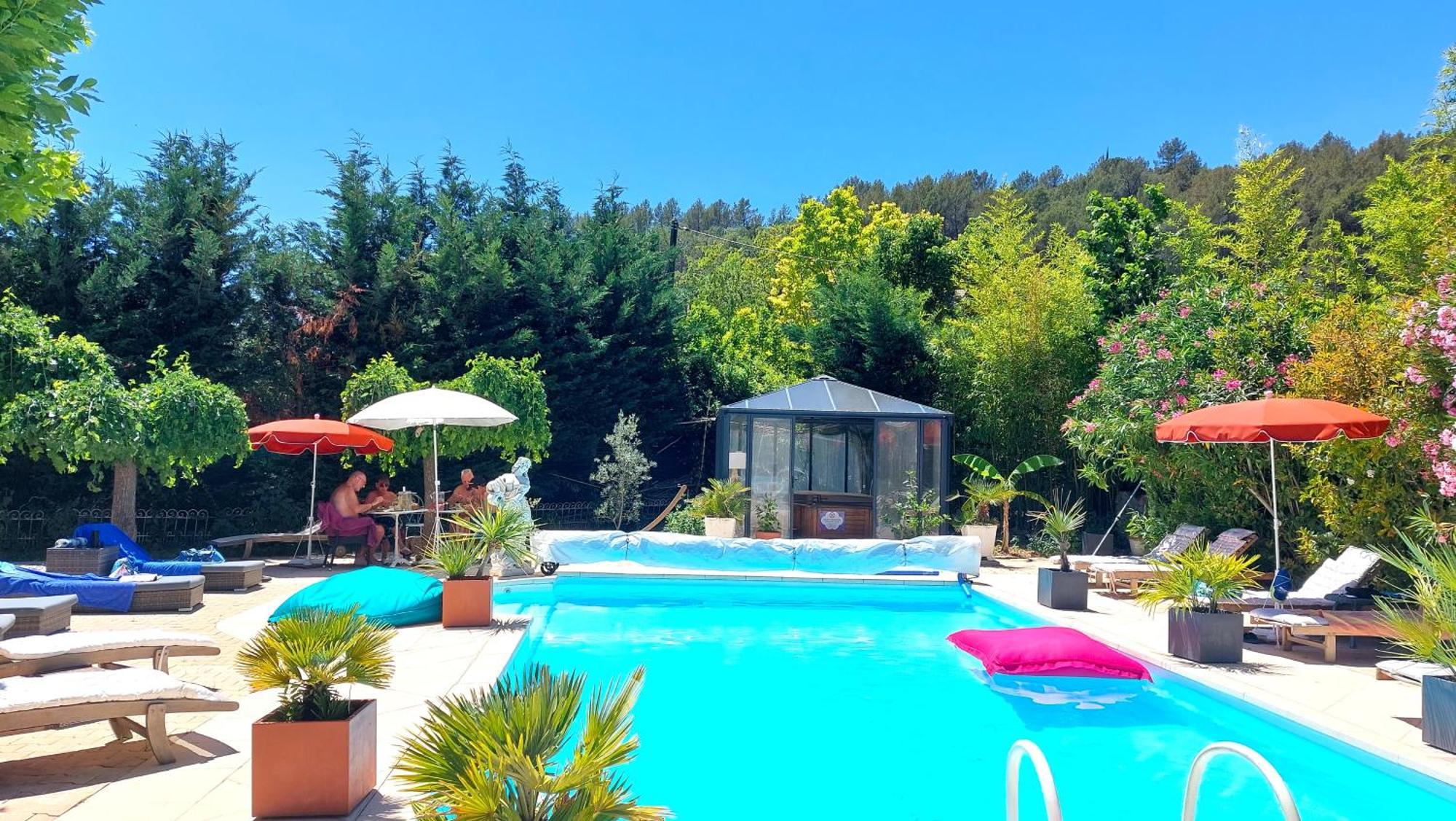 Bed and Breakfast La Bergerie Du Moulin (Adults Only) Taradeau Exterior foto
